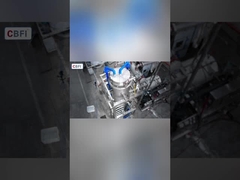 CBFI Tất cả vật liệu thép không gỉ Xây dựng 20 tấn TV200 Máy băng ống