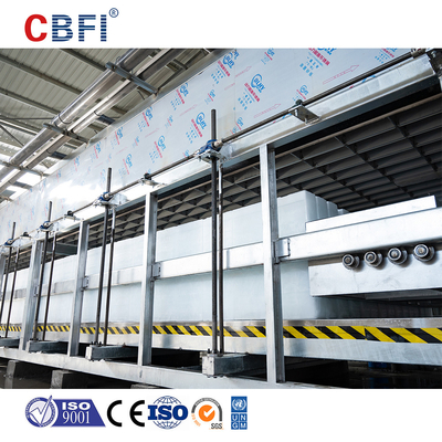 Máy làm đá bằng thép không gỉ 220V / 50Hz để làm đá