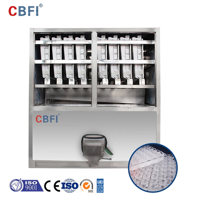 Máy làm mát nước đá cube với máy nén Frascold hiệu quả cao