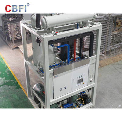 Máy làm đá ống bằng thép không gỉ 304 600V 30000Kg Công suất hàng ngày