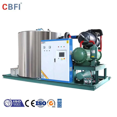 Máy sản xuất băng mỏng hiệu quả sản xuất 1-60ton/24h băng mỏng với 1,0-2,5mm Và nhiệt độ băng -5.C