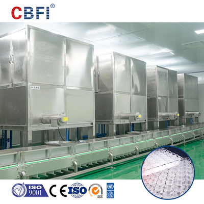 Máy làm đá viên công nghiệp 5 tấn tùy chỉnh cho hệ thống đá CBFI