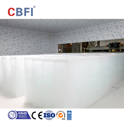 Capacity Direct Cooling Ice Block Machine with Water cooled Condenser - PLC Control - Được chứng nhận CE