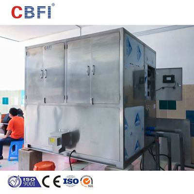 R22/ R404A Máy làm đá làm lạnh với mức độ ồn thấp và cạnh tranh