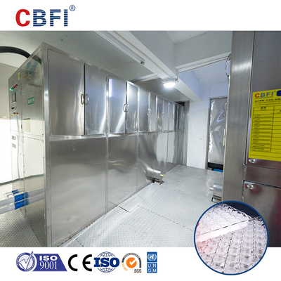 Máy làm khối băng thép không gỉ yên tĩnh với máy nén Bizter / Frascold
