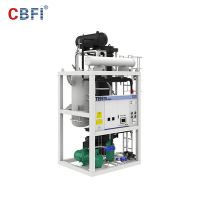Máy làm đá viên lớp ăn được để làm lạnh Cola và nước cam ép 5000kg công suất mỗi ngày