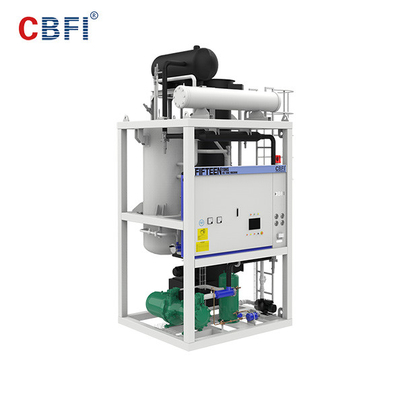 CBFI Freon Hệ thống 30 Tôn Ice Tube Máy Với Semi Hermetic Compressor
