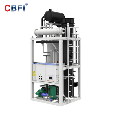 Tốc độ cao R507 lạnh Split Tube Ice Maker Air Cooled tiêu chuẩn ăn được