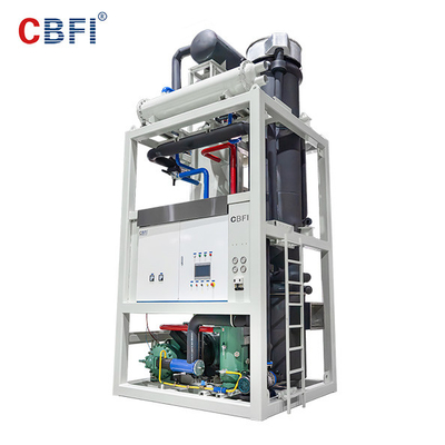 Công suất 10.000kg/24h Máy làm đá ống Đức/Đài Loan/Máy nén Hanbell