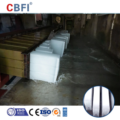 Máy đóng băng bằng thép không gỉ được điều khiển bởi PLC với máy làm mát bằng không khí / nước