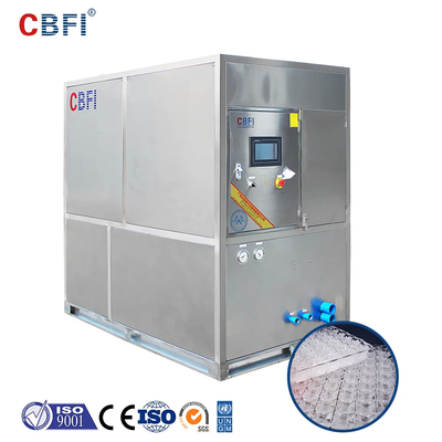 Máy làm khối băng bằng thép không gỉ với máy nén Bizter / Frascold - làm mát không cần nỗ lực