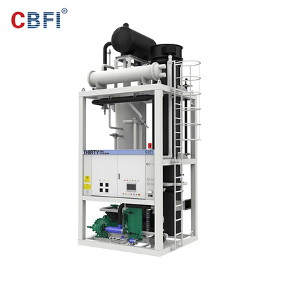 Ý Castal Tube Ice Machine Với công suất 3,5kW 28,3kw Capacity refrigeration nguồn điện
