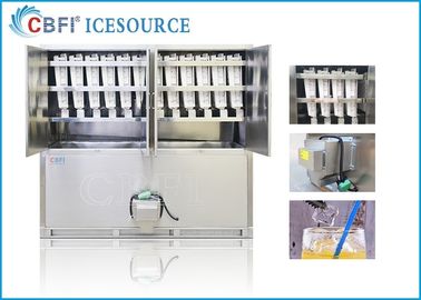 3 tấn Máy sản xuất khối lập phương lớn có thể ăn được với 30 năm trọn đời cho khách hàng Trung Đông để bán đá khối lập phương